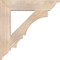 Ekena Millwork Balboa Traditional Smooth Bracket, Douglas Fir, 5 1/2"W x 32"D x 32"H BKT06X32X32BOA01SDF - alternate 3